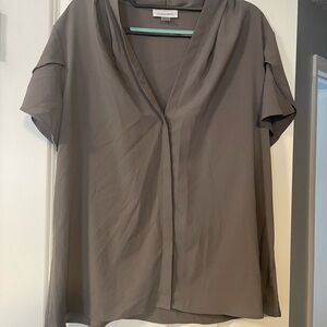 Calvin Klein Women's Gray Top